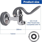 for T&S Brass B-0107 Pre-Rinse Spray Valve for Commercial Kitchens | 1.15 GPM flow rate | Compatible with T&S Brass Parts and Faucets