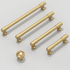 10 Pack Champagne Bronze Cabinet Pulls 10 Inch(254mm) Kitchen Cabinet Handles Cabinet Hardware for Drawer Pulls