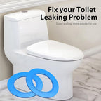 Flush Valve Seal for American Standard and Eljer Toilet, 7 Pack Toilet Parts for 7301111-0070A Upgraded Silicone Material Flush Valve Replacement Kit Gasket Ring for Champion 4 and Eljer Titan 4