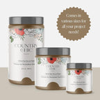 Country Chic All-in-One Chalk Paint for Furniture, Cabinets, Home Decor, Eco-Friendly, Matte Finish, Built-In Primer & Top Coat for Wood, Metal - Driftwood (Brown) - Quart 32 oz (950 ml)