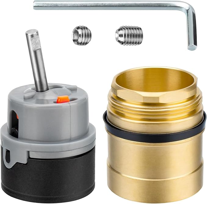 RP50587 Cartridge for Delta DST Single-Handle Kitchen and Lavatory Faucets (36mm), with RP51503 Bonnet Nut and Allen Wrench