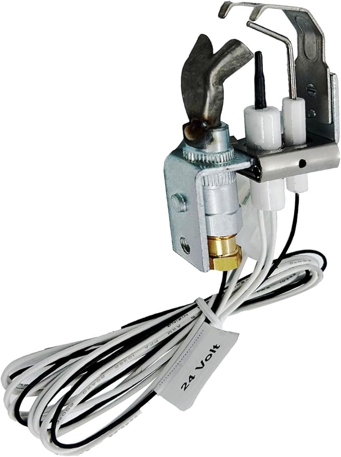 MENSI Q3450, Q3453 and Q3480 SmartValve System Pilot Burner Assembly Replacement for Honeywell Model Q3450C1185 Pilot Lights