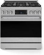 Gordon Ramsay by THOR Kitchen 36 Inch Professional Gas Range with Tilt Panel Touch Control in Stainless Steel