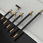 Amerdeco 10 Pack 2 Inch Champagne Bronze Black Cabinet Knobs Single Hole Cabinet Pulls Dresser Knobs Round Drawer Knobs and Pulls for Bathroom Cabinets ZH0040