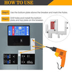 Generator Interlock Kit for Eaton Cutler Hammer Generator BR Series 150 or 200 Amp Panel, 1 1/4-1 7/16 inches Spacing Between Main and Branch Breaker