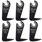 LEILUO 6 Pcs Oscillating Tool Blade Drywall & Multi-Material Cutting Universal Multitool Accessories Fit for DeWalt Makita & More