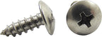 Bolt Dropper #8 x 1/2" Stainless Truss Head Phillips Wood Screw (100 Piece) 18-8 (304) Stainless Steel Screws - ssd Screws