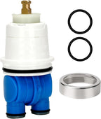 RP19804 Shower Cartridge Compatible with Delta Faucet 1300/1400 Series Tub and Shower Valves, RP19804 Cartridge Replacement Kit Include RP22734 Bonnet Nut, Fits Select Monitor Valves 1993-2007