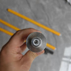 13.8 Ft/4.2 M Laser Level Pole, Multi functional fine-tuning gimbal, 1/4adapter, 5/8 "-11 nut for rotary and linear lasers