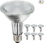 Vinaco PAR30 Long Neck 75W, 6 Pack Long Lasting PAR30 Halogen Flood Light Warm White 2800K, PAR30 Dimmable, High Output par30 Flood Light Bulb 120V with E26 Base for Indoor/Outdoor