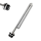 Upgraded 02582 4500W 240V Foldback Heating Elements Screw-in Low Watt Density ，Compatible with AO Smith、GE、Kenmore、Maytag、Whirlpool，Replace AP3695897 1084673 AH951994 EA951994 PS951994