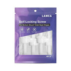 Toilet Seat Including Nut for Top Mount Toilet Seat Hinges, Plastic, Pack of 4