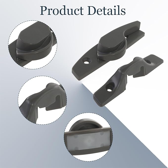 Window Lock for Andersen Sash Lock and Keeper,Window Latches,Window Sash Locks in Stone Color 1968 to Present(Including Fasteners)