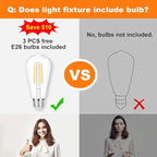 DLLT 3-Light Bathroom Light Fixtures: Chrome Modern Vanity Lights with E26 Bulbs - Milky White Glass Shade Bathroom Wall Lamp for Mirror Kitchen Living Room Hallway Cabinet Porch