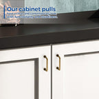 JOY DECOR Cabinet Pulls – 3 Inch Hole Center, Antique Brass, 30 Pack, Zinc Alloy Cabinet Handles for Drawers & Cupboard – Vintage Style Hardware for Kitchen, Bathroom, Dresser, Furniture Makeover