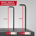 35-Piece Allen Wrench Sets Metric and Standard Hex Key Set, Allen Key Set, MM(0.7mm-10mm) SAE(0.028"-3/8), Chrome Vanadium Steel