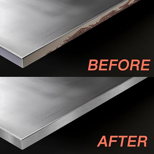 GSCIT Club Silver Edge Banding, 1 Inch x 100ft Aluminum Brushed Edge Banding PVC Edge Trim for Cabinet Repair Furniture