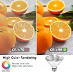 PAR30 Short Neck Halogen Flood Light Bulbs, 120V 75W PAR30 Light Bulb, Dimmable, High Output, E26 Medium Base, 2700K Warm Lighting, 3000 Hours for Recessed Light Bulb(6 Pack)