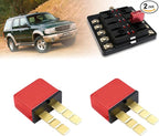 Photo-TOP 10A, Automotive Circuit Breaker, Plug in Mounting, ATC Blade Type Terminal Connection (2 pcs)