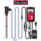 1300W Titanium Submersible Electric Immersion Water Heater with Temp Control & GFCI – Portable Heater for Above Ground Pool, Inflatable Pool, Baptistry, Spa Tubs, Bathtubs, bucket & Hot Tubs