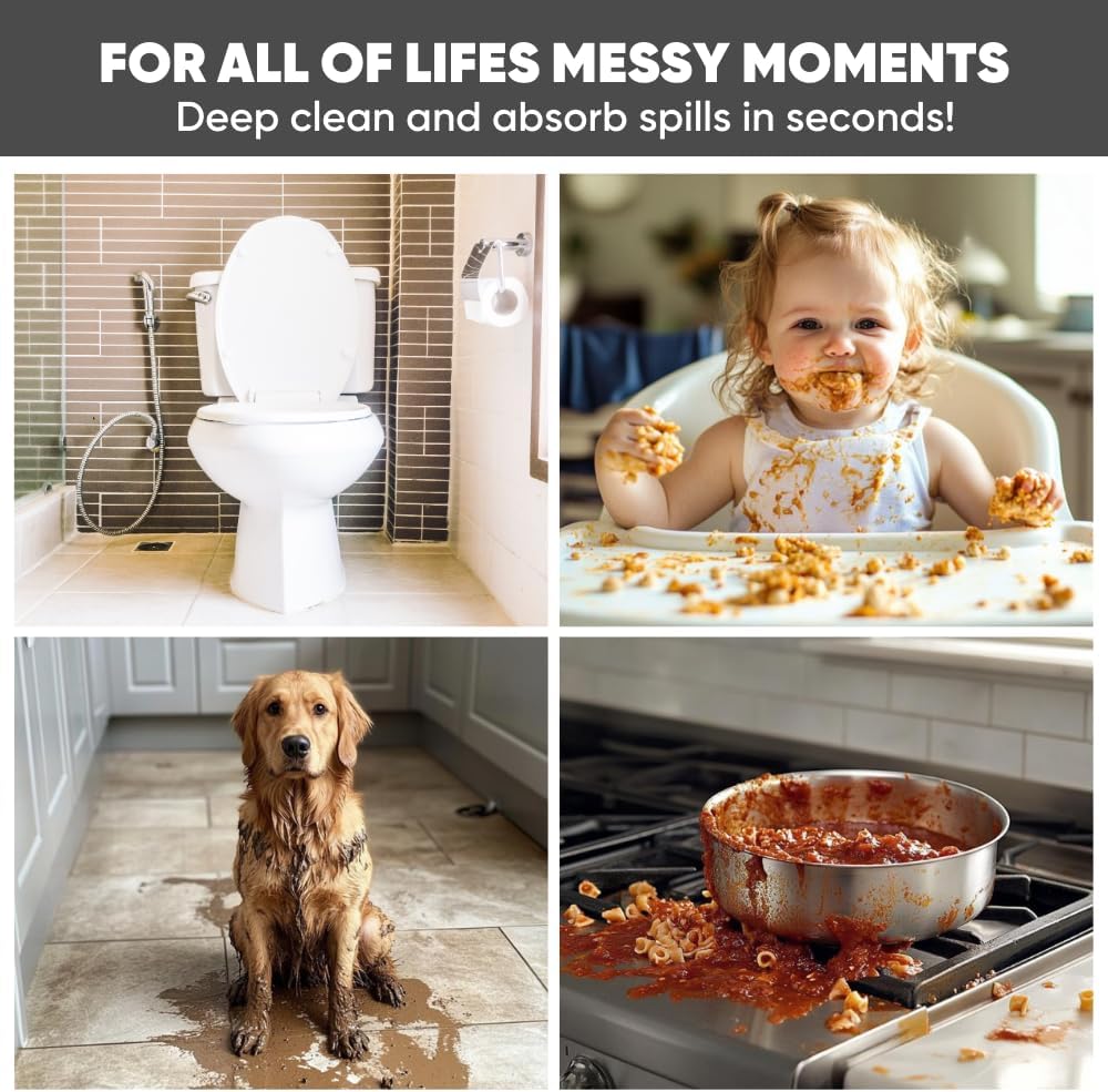 Microfiber Rags in A Box (50 Count) - Mwipes - 10" x 12" Reusable Wipes for Cleaning - Edgeless Terry Towels, Shop Rags, Wash, Dust, Disposable, House, Small Cleaning Cloths (White)