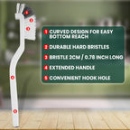 8 Pcs Crevice Cleaning Brush Set – Hard Bristle Cleaning Tools for Grout, Gaps & Narrow Spaces – Multi-Purpose Grout Brush, for Cleaning Bathroom, Shower, Window Tracks, Kitchen