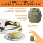 1.5" Tub Drain Extractor, 8PCS Pipe Nipple Extractor, Strong Grab Plumbing Tools, Remove The Old, Stubborn, Broken, Rusted Drain Tub Bathtub Stopper, with Solid Storage Case