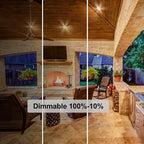 Vinaco 9PCS Eco Halogen Light Bulb, 39W PAR20 Warm White, Dimmable, 480 Lumens, 3000K, 120V, E26 Medium Base, 40° Flood Beam Angle, Track Lights, Indoor