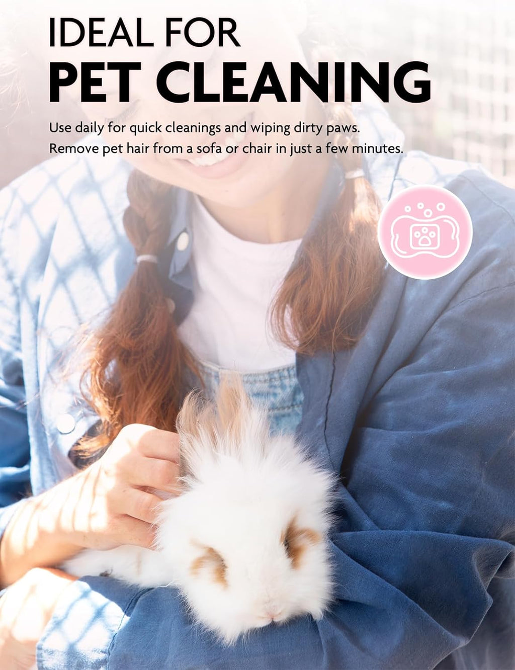 Fantasticlean Microfiber Cleaning Cloth Roll -675 Pack, Tear Away Microfiber Towels, 12" x 12", Reusable, Washable, Ultra Absorbent Dishcloth for Home Supplies, Car, Shop (9 Rolls of Pink)