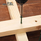 #10 x 5 Inch Deck Screws (246Pcs) 6lb. Carbon Steel, Green, Flat Head, Rust Resistant epoxy Coated, with T25 Star Bit