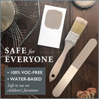 AMY HOWARD AT HOME Chalk-Based One Step Paint for Furniture, Cabinetry, Decor, Finish, and More | No Stripping, Sanding, or Priming | Medium Base | 16 Ounce | Java