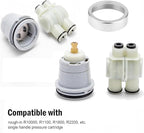 RP46074 Shower Cartridge Replacement for 13/14 Series Single Handle Bathtub Shower Faucet Replacement Parts Monitor Shower Tub Cartridge with RP22734 Bonnet Nut