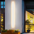 Aipsun Porch Wall Lights 59inch Long Strip Modern Outdoor Wall Light Fixture, White Wall Mount Lighting Sconce Exterior Lights Wall Sconce 3000K for House Living Room Corridor(1 Pack)