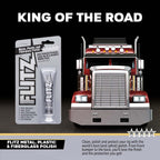 Flitz Multi-Purpose Metal Polish Paste - 1.76oz Tube of USA-Made Chrome Polish - Works on Stainless Steel, Aluminum, Plastic, Jewelry and Cars - Non-Abrasive Cleaner & Rust Remover (20 Pack)