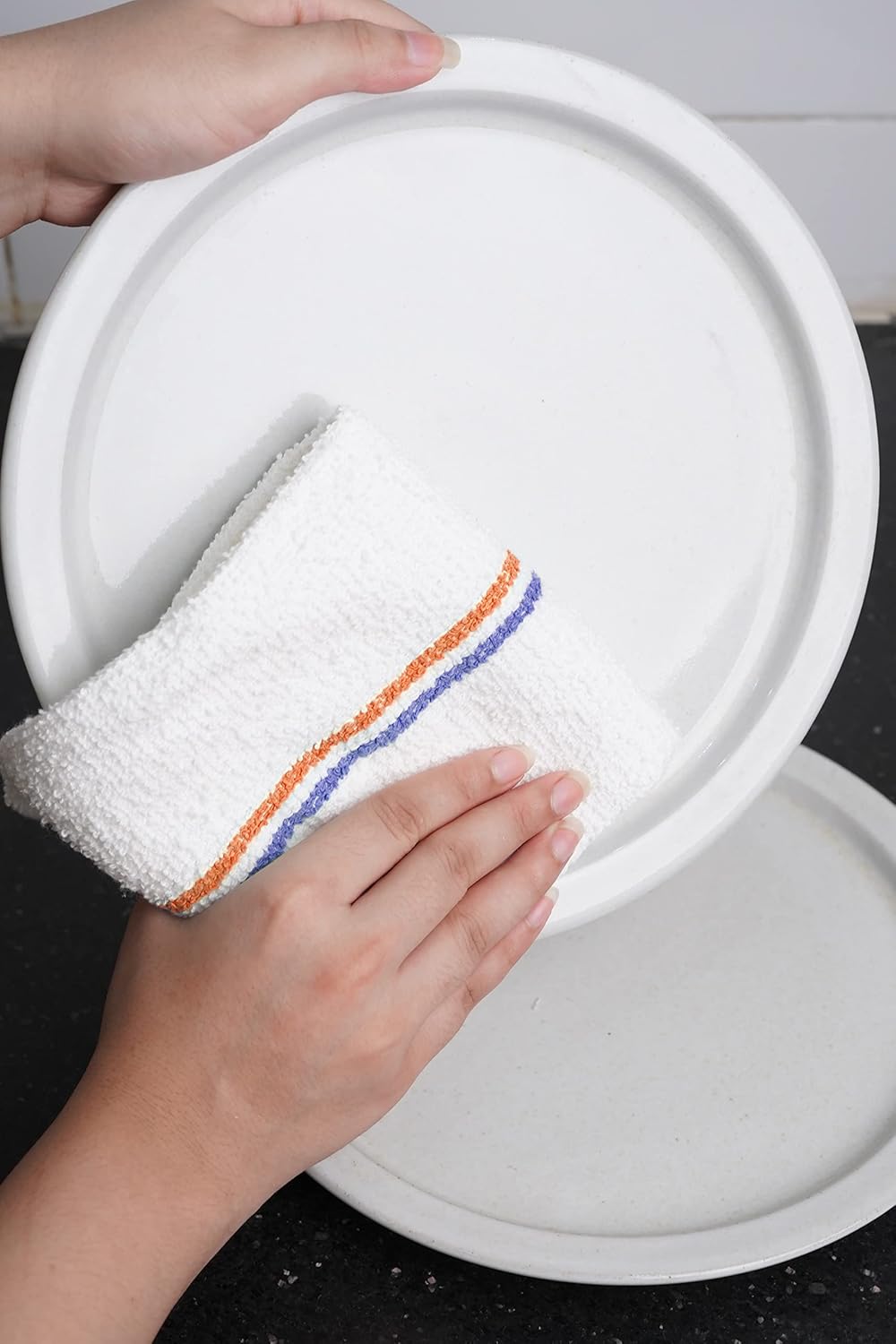 Avalon Towels Terry Bar Mop Towels (Value Pack of 60) Size 16"x19" – Absorbent and Durable, Multipurpose Cleaning Rags, Cotton Cleaning Cloths, Terry Cloth Rags, Reusable Shop Rag