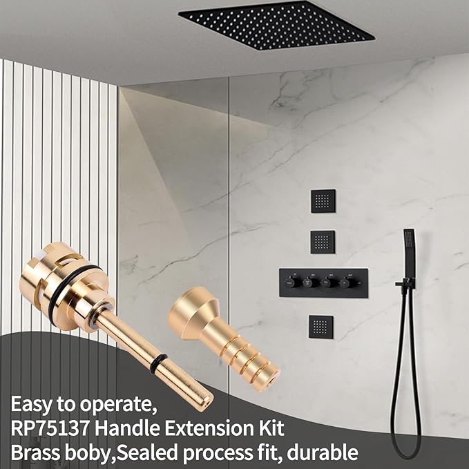 RP51919 6 setting diverter cartridge compatible with rp51919 replacement part set,Brass Construction