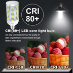 HJFF Led Light Bulb 500W Equivalent 7500 Lumen 5000K Waterproof E26/E27 Medium Base 60W led Bulb for Outdoor Indoor Lamp Area Garage Warehouse Workshop Street Backyard