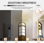 Qamra Modern Farmhouse Gold Chandelier for Dining Room, 16-Light Rustic Candle Chandelier Light Fixture, Industrial Hanging Chandeliers Lighting for Living Room, Kitchen, Staircase, Entryway, Foyer