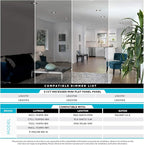 LUXRITE 4 Inch Ultra Thin LED Recessed Light with J-Box, 10W, 5 Color Options 2700K | 3000K | 3500K | 4000K | 5000K, Dimmable Wafer Lights, 750 Lumens, Black Trim, Energy Star, IC Rated