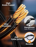 Outdoor Patio String Lights: S14 Shatterproof Bulb Outside Waterproof Light - 150Ft 45M Remote Dimmable Connectable Hanging Outdoor Electric Lighting - Garden Backyard Yard Gazebo Porch Party