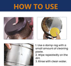 Magical Nano-Technology Stainless Steel Cleaning Paste, Stainless Steel Clean Wax, Stainless Steel Cleaning Wax, Stainless Steel Cleaner and Polish, Metal Polish Paste (1Pcs)