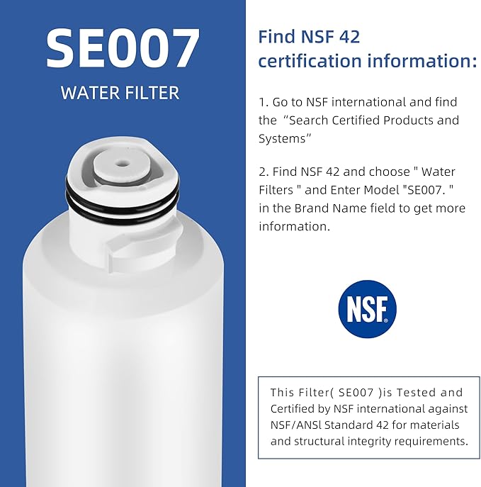 HAF-CIN/EXP Water Filter for Samsung, Haf-cin Refrigerator Water Filter Replacement Fit Samsung DA29-00020B, DA29-00020A, Rf263beaesr, Rf260beaesr, Rf4287hars, Rf28hfedbsr, 2 Pack SETFEEL
