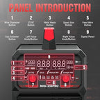 YESWELDER MIG-250 PRO Aluminum MIG Welder, 250Amp 220V Advanced Digital Display, MIG/Pulsed MIG/Flux Core/Aluminum MIG/Lift TIG/Stick 6-In-1 Multiprocess Welding Machine, Spool Gun Compatible