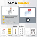 Generator Interlock Kit Compatible with Square D QO or Homeline 100 or 125 Amp Panels, Interlock Kit with 3/4 to 7/8 Inches Spacing Between Main and Generator Breaker