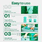 PurityNest Toilet Bowl Cleaners, Automatic Long-Lasting Tank Cleaner Bottles with Light Fresh Scent, Easy to Use for Home & Office Cleaning, Blue