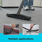 BLACK+DECKER BDXV18905P-4 Wet Dry Vacuum 4 Gallon 5.0 Peak HP Wet Dry Vac with Accessories, Powerful Suction with Blower fuction, Small Vacuum Cleaner for Outdoor, Garage, Home and Car