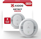 Kidde Smoke Detector, 10-Year Battery Powered, LED Warning Light Indicators