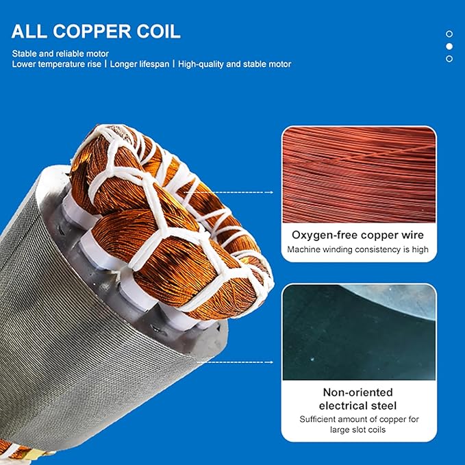 Concrete Vibrator 30W Vibration Motor Single Phase AC 110V 3600rpm Vibrating Tool For Silo Hopper Shaking Table