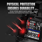 ANDELI 145Amp MIG Welder 110V/220V Dual Voltage, Portable Gas Welder Gas MIG/Flux MIG/Lift Tig/Stick 4-in-1 Multiprocess Welder LED Digital Display Welding Machine IGBT Inverter Welder