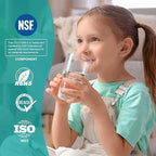 SimPure 4.5" x 10" Carbon Whole House Water Filter 5 Micron Coconut Shell Charcoal Replacement Cartridges for System Housing DB10P, DB10C, FC15B, GE GXWH40L, GXWH35F, BB-10B, FXHTC, WGB21B, 3-Pack